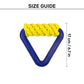 TLC Knotty Tail Chew Toy For Dog - Yellow & Blue