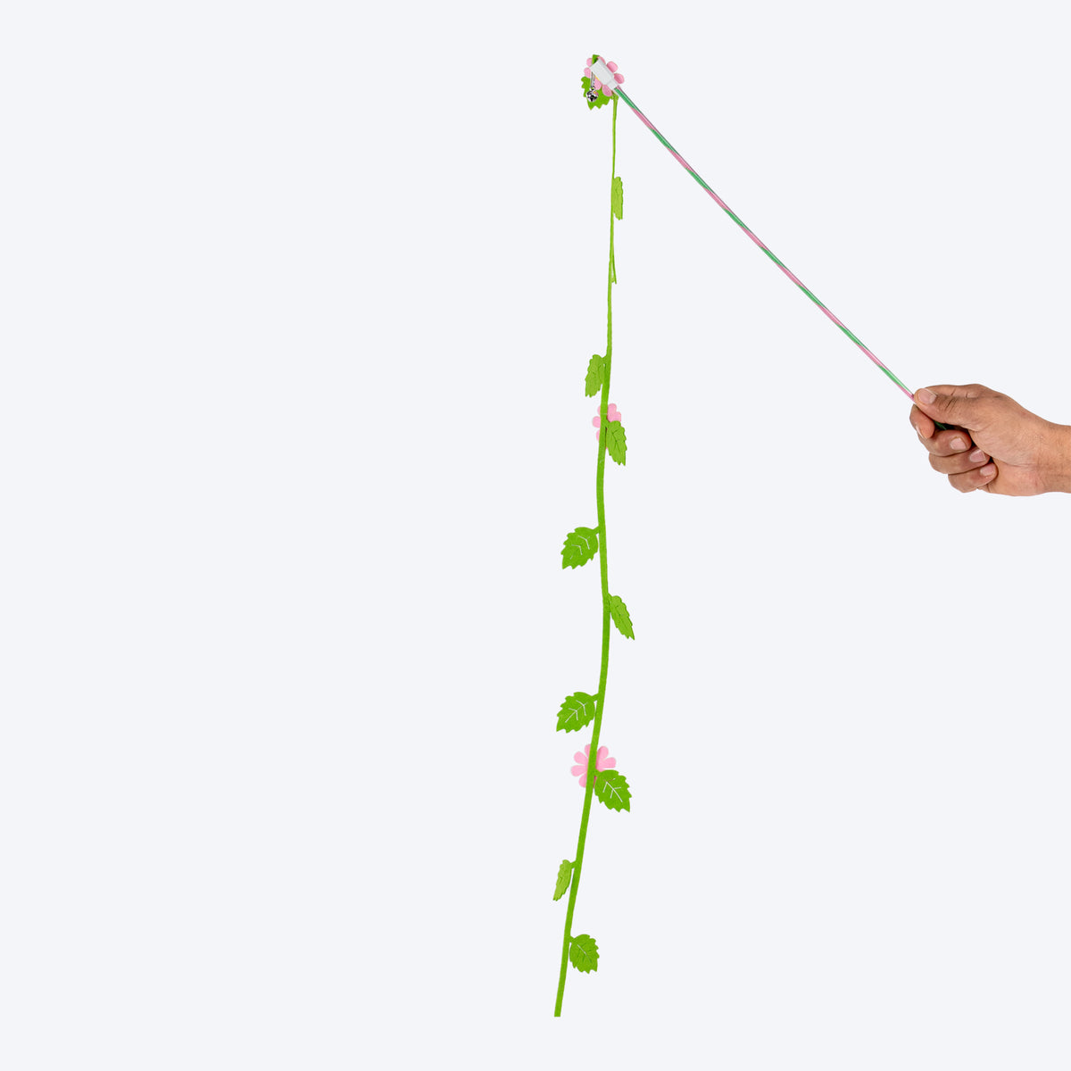 HUFT Meodow Chase Wand Toy For Cat - Green