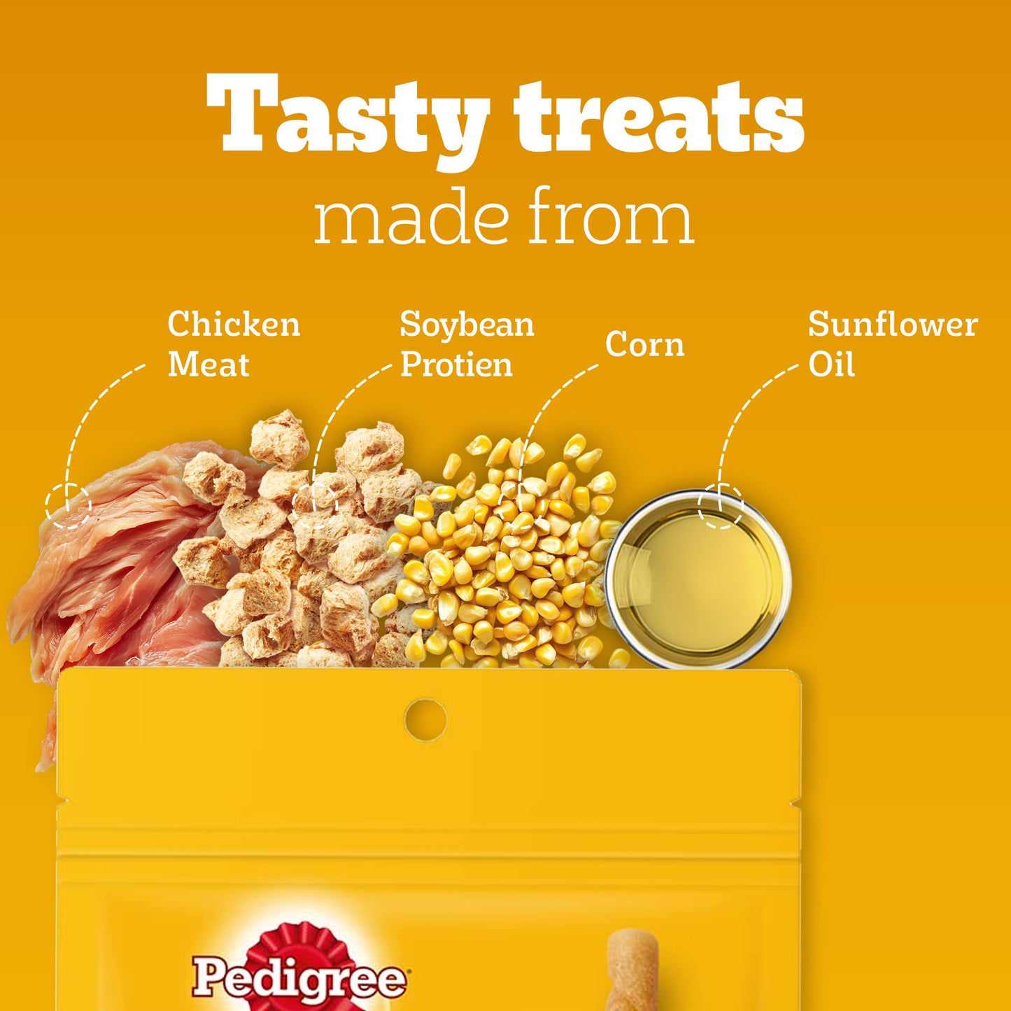 Pedigree Ranchos Spiral Wrap Chicken And Smoky Lamb Dog Treat - 60 gm