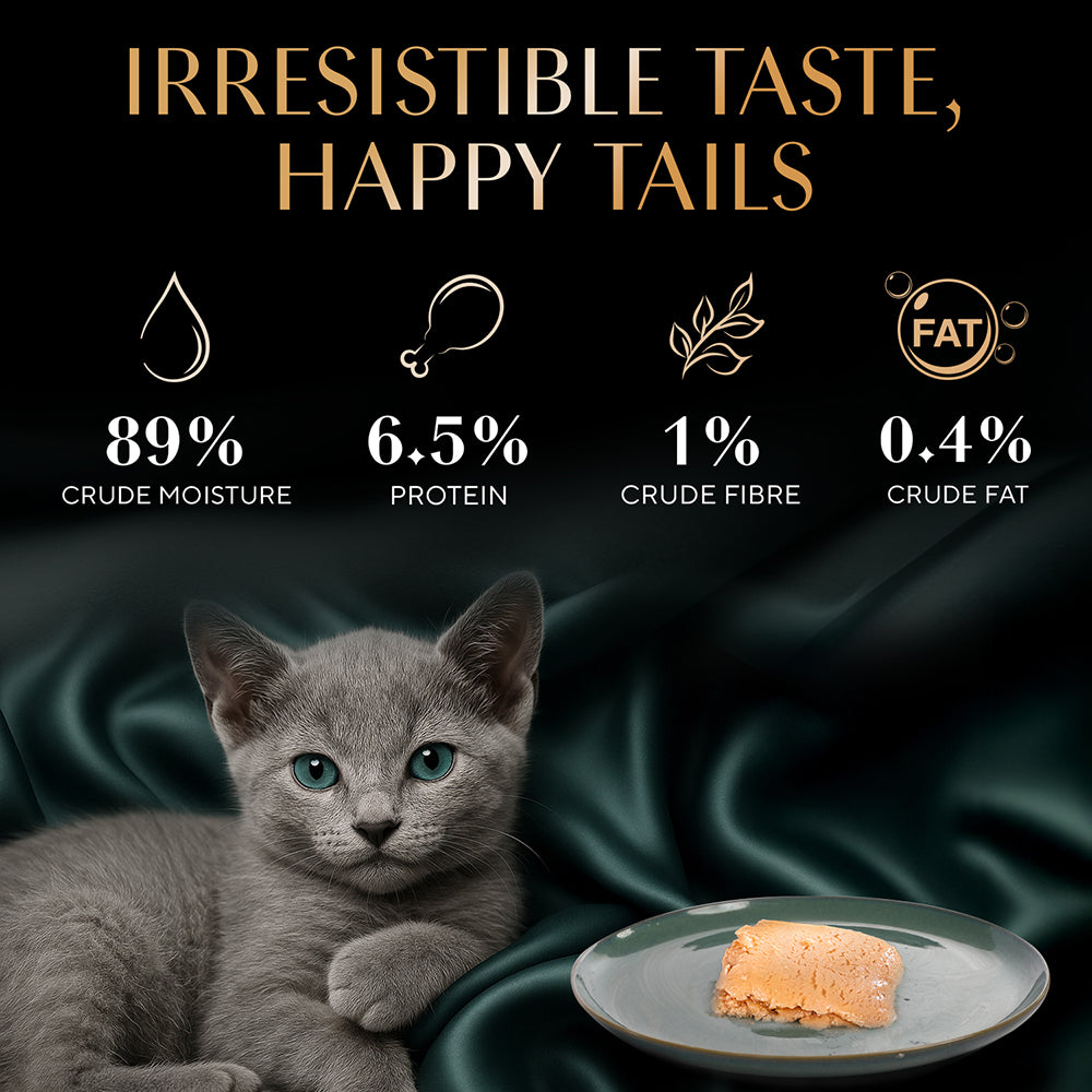 Sheba Chicken Premium Loaf Wet Kitten Food - 70 gm Packs