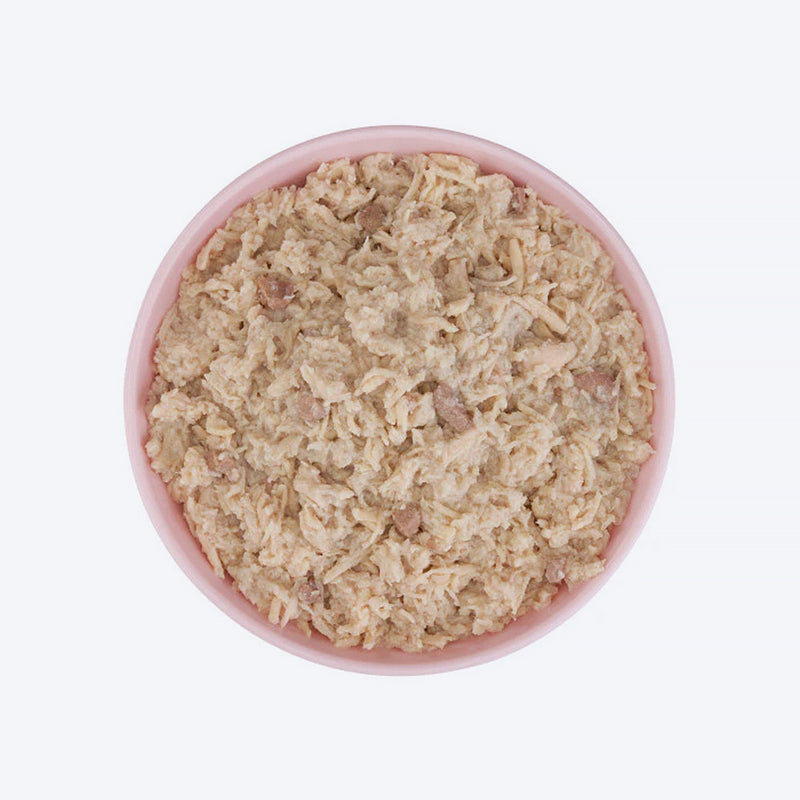 Schesir Baby Chicken With Salmon In Broth Wet Food For Kitten - 70 gm - Heads Up For Tails