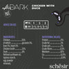Schesir After Dark Chicken With Duck Pate Adult Cat Wet Food - 80 gm - Heads Up For Tails