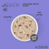 Schesir After Dark Chicken With Duck Pate Adult Cat Wet Food - 80 gm - Heads Up For Tails