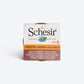 Schesir 57% Tuna with Salmon Natural Gravy Canned Wet Cat Food - 70 g - Heads Up For Tails