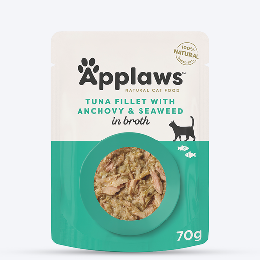 Applaws Tuna Fillet With Whole Anchovy Wet Food For Adult Cat - 70 g