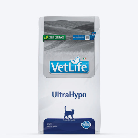 Farmina Vet Life UltraHypo Dry Food For Cat - 2 kg - Heads Up For Tails