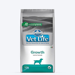 Farmina Vet Life Growth Canine Formula Dry Food For Puppy - 2 kg - Heads Up For Tails