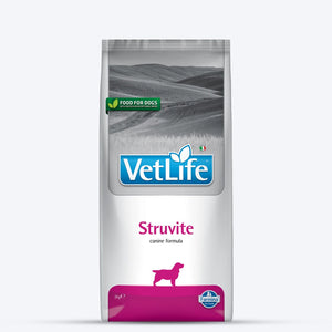 Farmina Vet Life Struvite Canine Formula Dry Food For Adult Dog - 2 Kg - Heads Up For Tails
