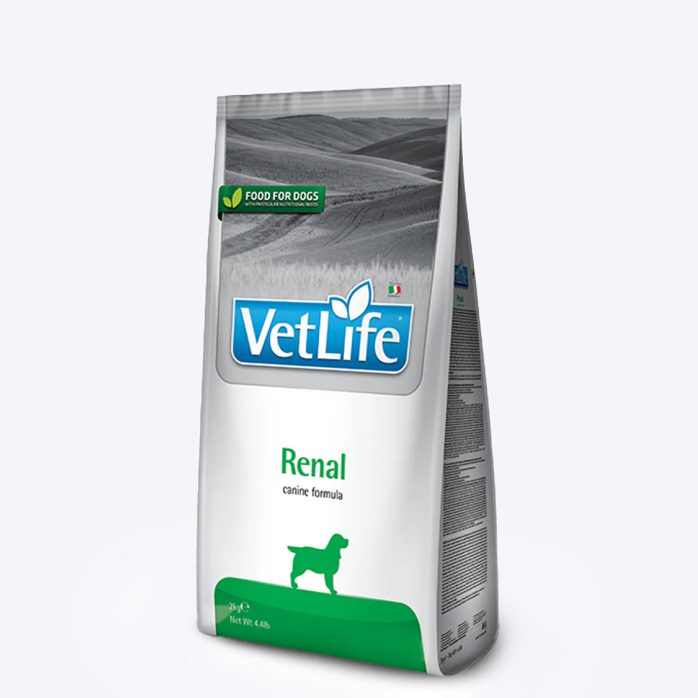 Farmina Vet Life Renal Canine Formula Dry Food For Adult Dog - Heads Up For Tails