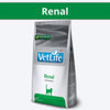 Farmina Vet Life Renal Feline Formula Dry Food For Cat - 2 kg - Heads Up For Tails
