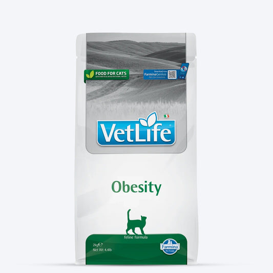 Farmina Vet Life Obesity Feline Formula Dry Food For Cat - 2Kg