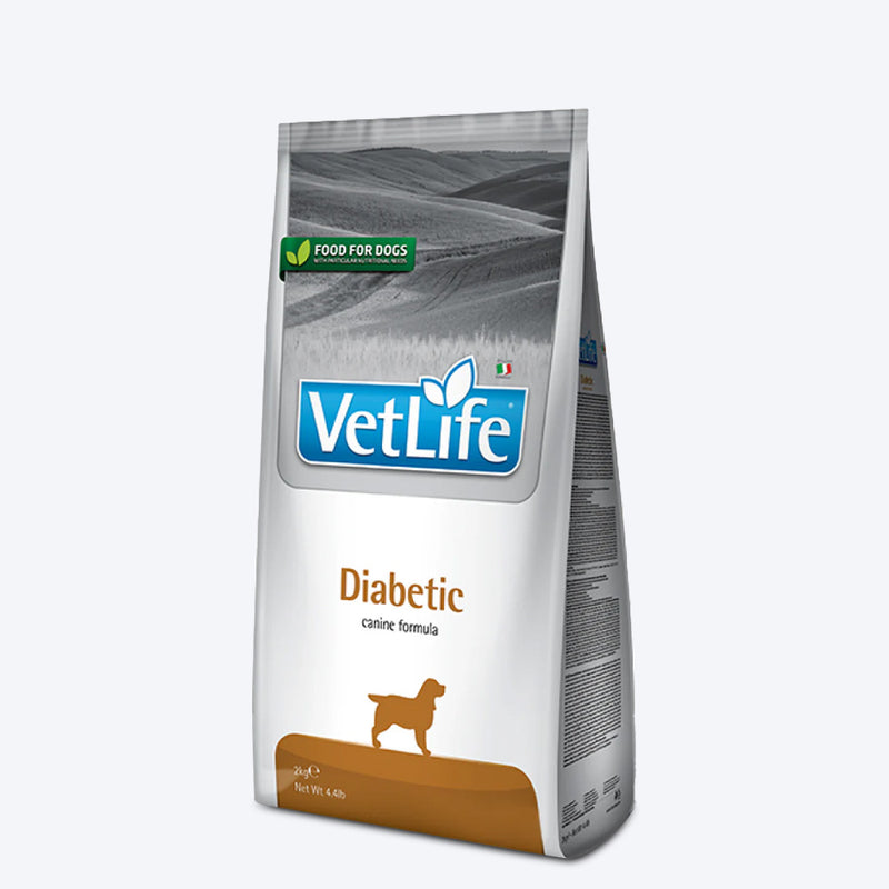 Farmina Vet Life Diabetic Canine Formula Dry Food For Adult Dog - Heads Up For Tails