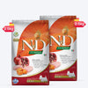Farmina N&D Pumpkin Chicken & Pomegranate Grain Free Mini Breed Adult Dry Dog Food - Heads Up For Tails