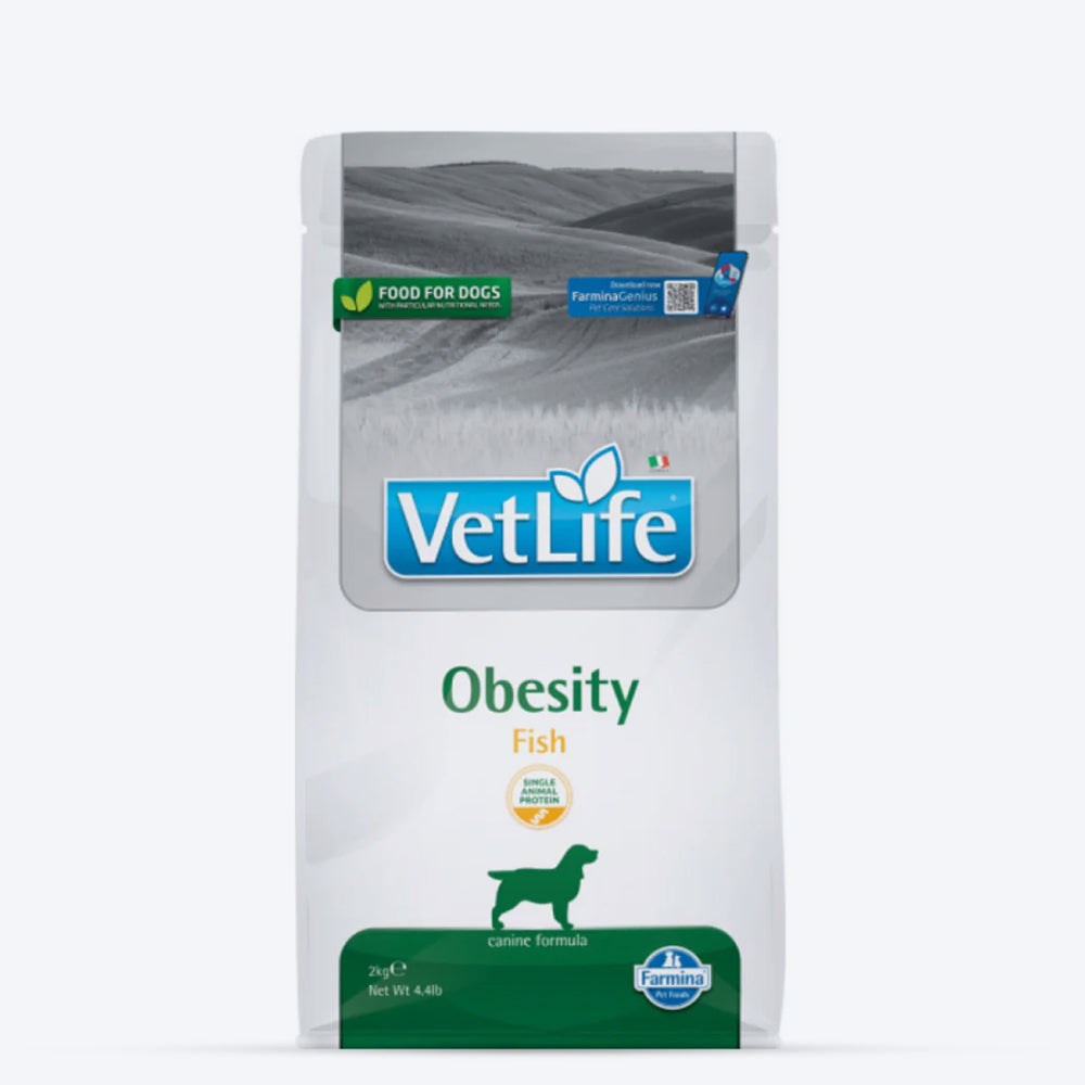 Farmina Vet Life Obesity Fish Canine Formula Dry Food For Adult Dog