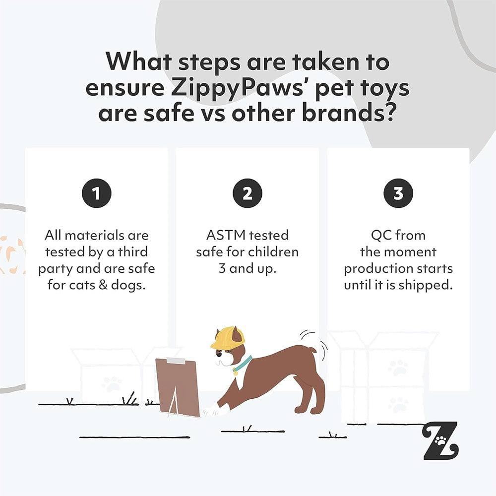 ZippyPaws Zippy Cola Squeakie Can Plush Toy For Dog - Multicolor