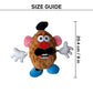 Hasbro Mr. Potato Head With Squeak & Crinkle Plush Toy For Dog - Heads Up For Tails