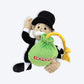 Hasbro Mr. Monopoly With Money Bag Squeak & Crinkle Plush Toy For Dog