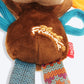 GiGwi Friendz Dog Plush Toy - Monkey (with Squeaker) - Heads Up For Tails
