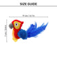 GiGwi Melody Chaser Cat Toy - Red Parrot (with Motion Activated Sound Chip)_04
