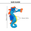 GiGwi Dental Mesh' Seahorse Cat toy - Blue_06