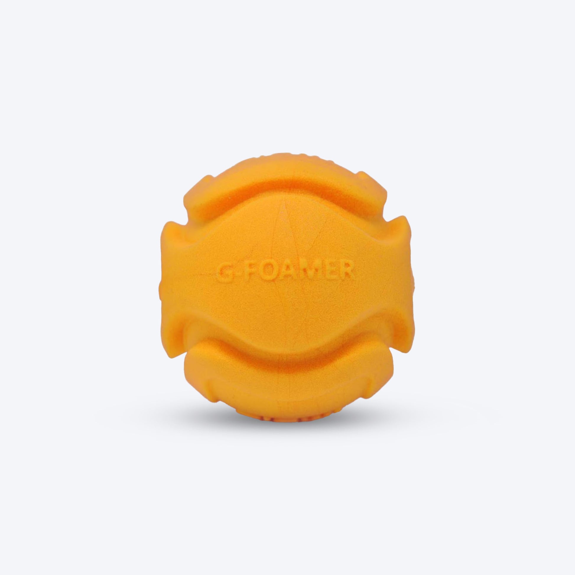 GiGwi G.Foamer TPR Ball Fetch Toy For Dog - Orange - Heads Up For Tails