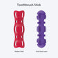 GiGwi Toothbrush Stick With Crackle Chew Toy For Dog - Red - Heads Up For Tails