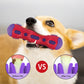 GiGwi Toothbrush Stick With Crackle Chew Toy For Dog - Red - Heads Up For Tails