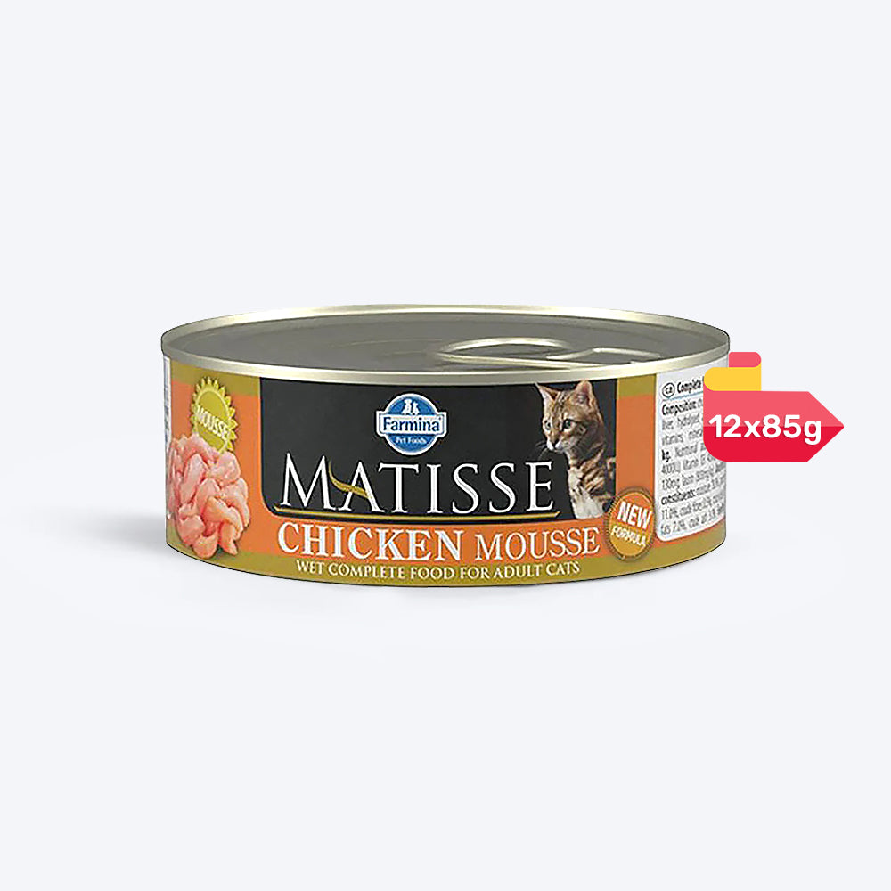 Farmina Matisse Chicken Mousse Wet Cat Food - 85 g - Heads Up For Tails