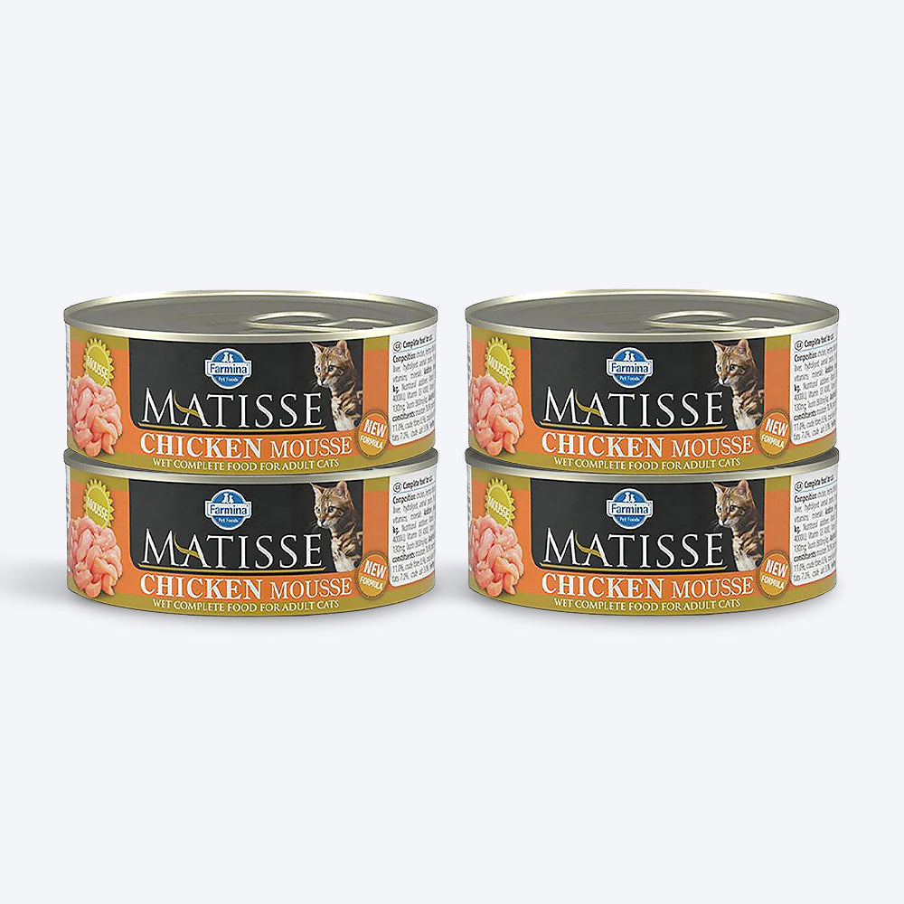 Farmina Matisse Chicken Mousse Wet Cat Food - 85 g - Heads Up For Tails