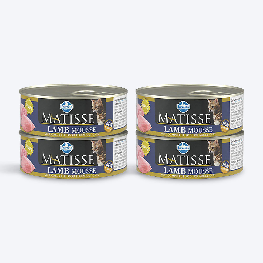 Farmina Matisse Wet Cat Food Lamb Mousse - 85 g - Heads Up For Tails