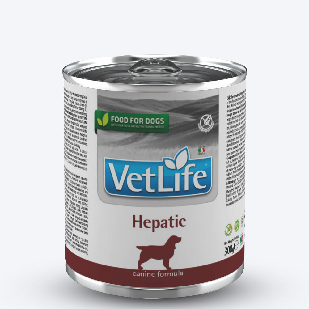 Farmina Vet Life Hepatic Canine Formula Wet Food For Dog - 300 gm