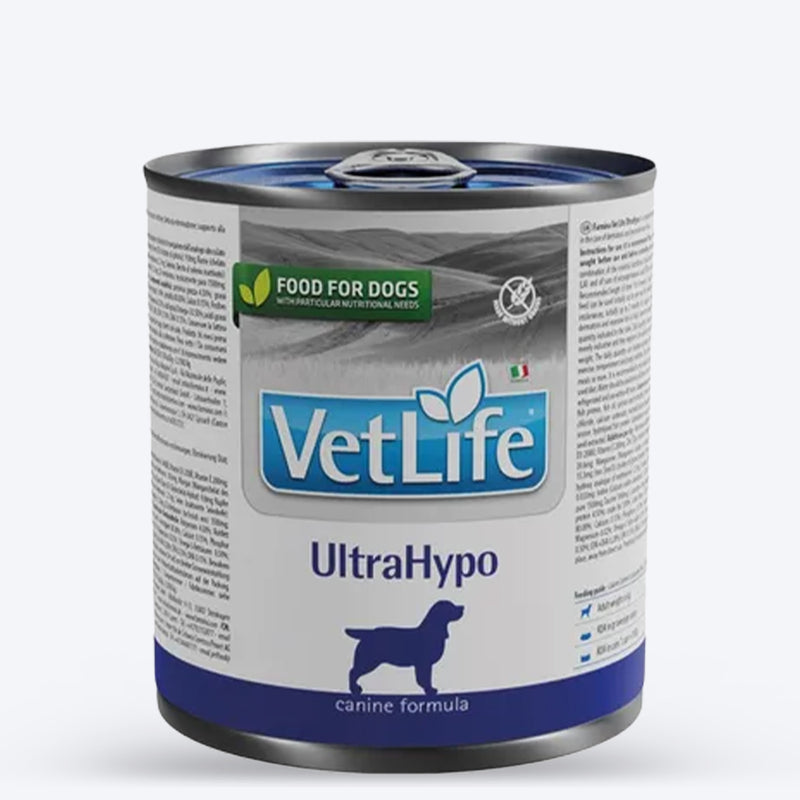 Farmina Vet Life Natural Diet UltraHypo Wet Food For Dog - 300 gm - Heads Up For Tails