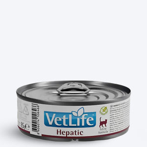 Farmina Vet Life Hepatic Wet Food For Cat - 85 gm - Heads Up For Tails