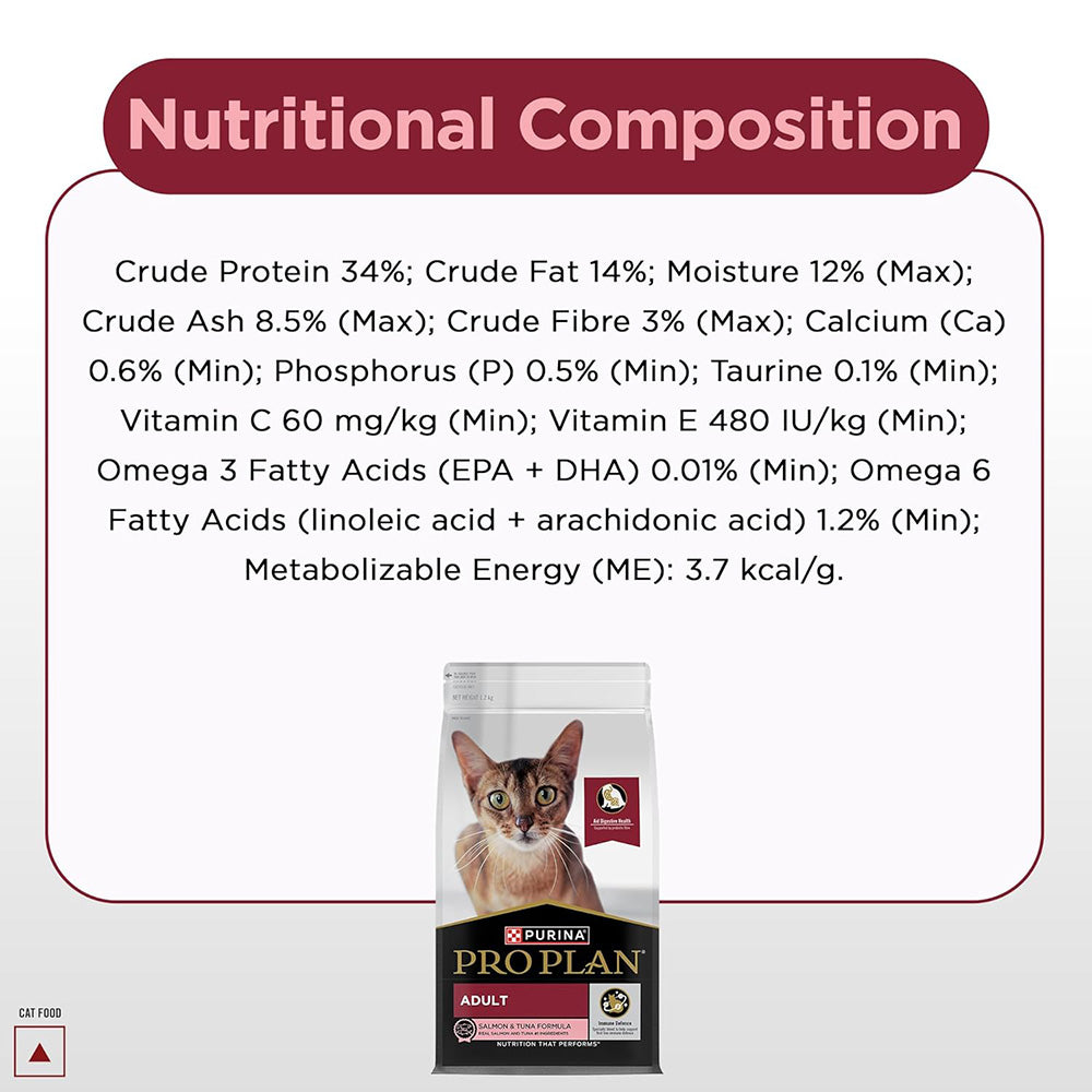 Purina Pro Plan Salmon & Tuna Adult Dry Food For Cat