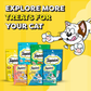 Temptations Creamy Purrrr-ee Chicken & Tuna Flavors Cat Treats - 240 gm (20 x 12gm) - Heads Up For Tails