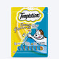 Temptations Creamy Purrrr-ee Chicken & Tuna Flavors Cat Treats - 240 gm (20 x 12gm) - Heads Up For Tails