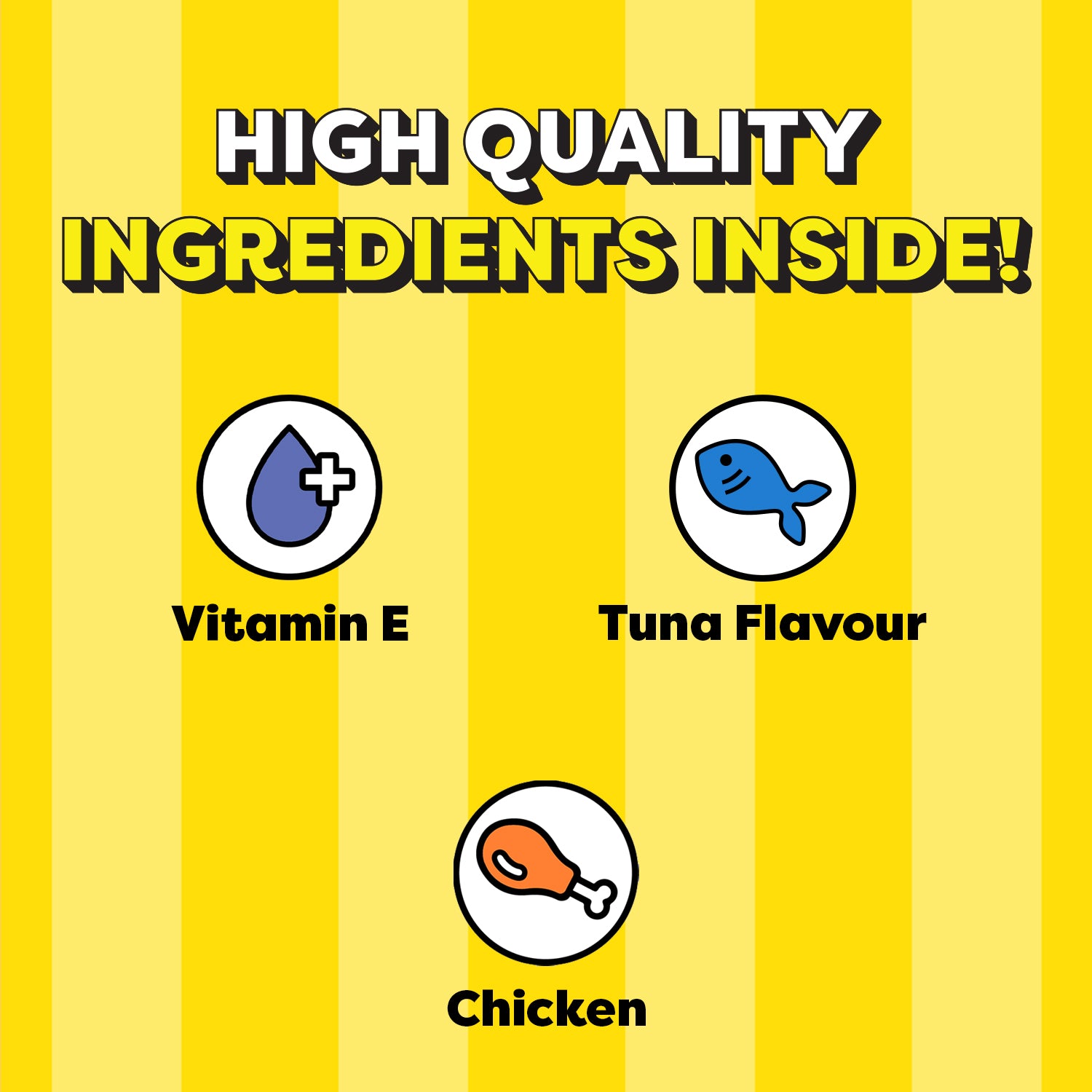 Temptations Creamy Purrrr-ee Chicken & Tuna Flavors Cat Treats - 240 gm (20 x 12gm) - Heads Up For Tails