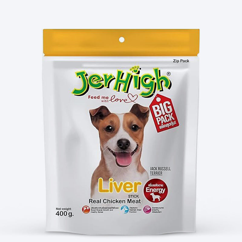 JerHigh Liver Stick Dog Treats with Real Chicken Meat_02