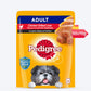 Pedigree Chicken Grilled Liver In Loaf With Vegetables Adult Dog Wet Food - 70 gm Packs - Heads Up For Tails