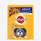 Pedigree Grilled Liver Chunks with Vegetables Gravy Adult Wet Dog Food - 70 g packs