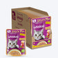 Whiskas Tasty Mix Wet Food Made With Real Fish(Tuna), Chicken & Carrot in Gravy For Adult (1+ year) Cat - 70 gm Pack - Heads Up For Tails