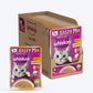 Whiskas Tasty Mix Wet Food Made With Real Fish (Tuna & Kanikama), And Carrot in Gravy For Adult (1+ year) Cat - 70 gm Pack - Heads Up For Tails