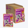 Whiskas Tasty Mix Seafood Cocktail With Carrot In Gravy Wet Food For Junior (2-12 Months) Kitten- 70 gm Pack - Heads Up For Tails