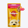 Pedigree Chicken & Liver Chunks In Gravy Puppy Wet Food - 130 g - Heads Up For Tails