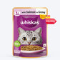 Whiskas Salmon in Gravy (1+ Years) Wet Food For Adult Cat - 80 gm Pack