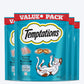 Temptations Tempting Tuna Flavour Cat Treat - 160 g - Heads Up For Tails