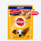 Pedigree Chicken & Liver Chunks in Gravy Adult Wet Dog Food - 70 g packs