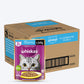 Whiskas Ocean Fish Wet Food For Adult Cat - 80 gm Pack - Heads Up For Tails