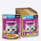 Whiskas Ocean Fish Wet Food For Adult Cat - 80 gm Pack - Heads Up For Tails