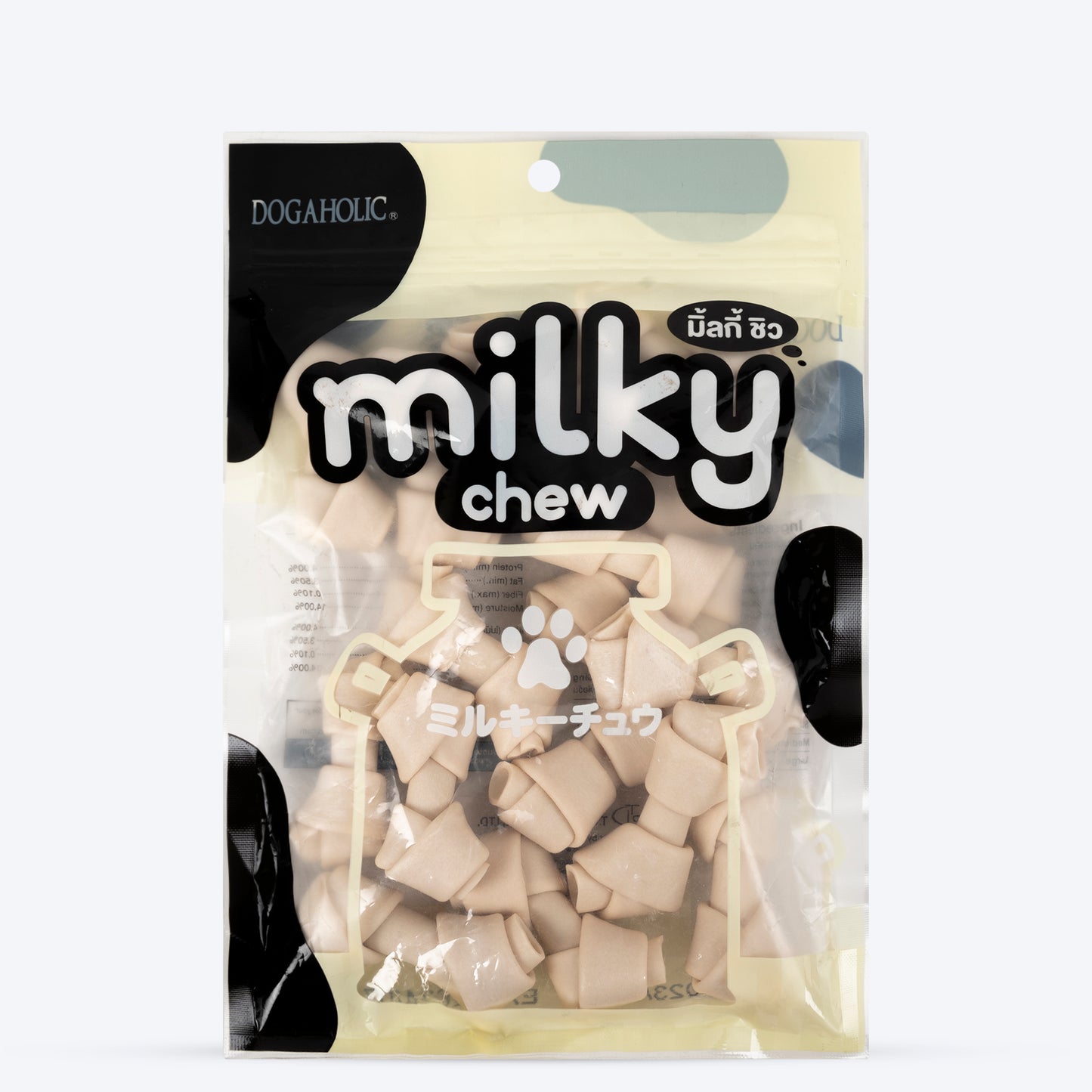 Dogaholic Milky Chew Bone Style - 15 Pcs - 180 g_01